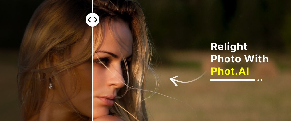 Light it Right in Photos with our Relight Tool